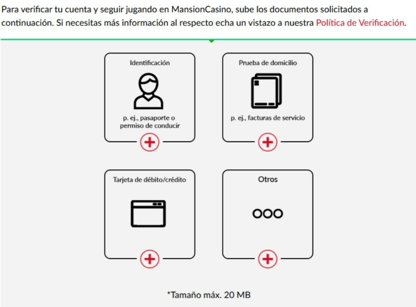 imagen de como funciona la verificación de documents en casinos